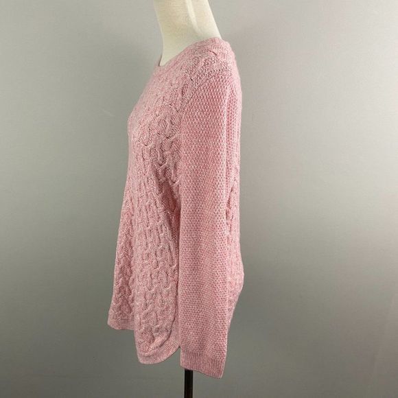 🌿4/$35🌿ALIA Pink‎ Crew Neck Sweater - Picture 4 of 8